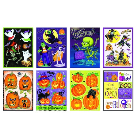 Impact Innovations IG Design 17 in. Gel Clings Halloween Decor IG128288